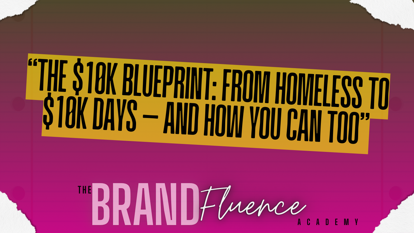 The 10k Blueprint