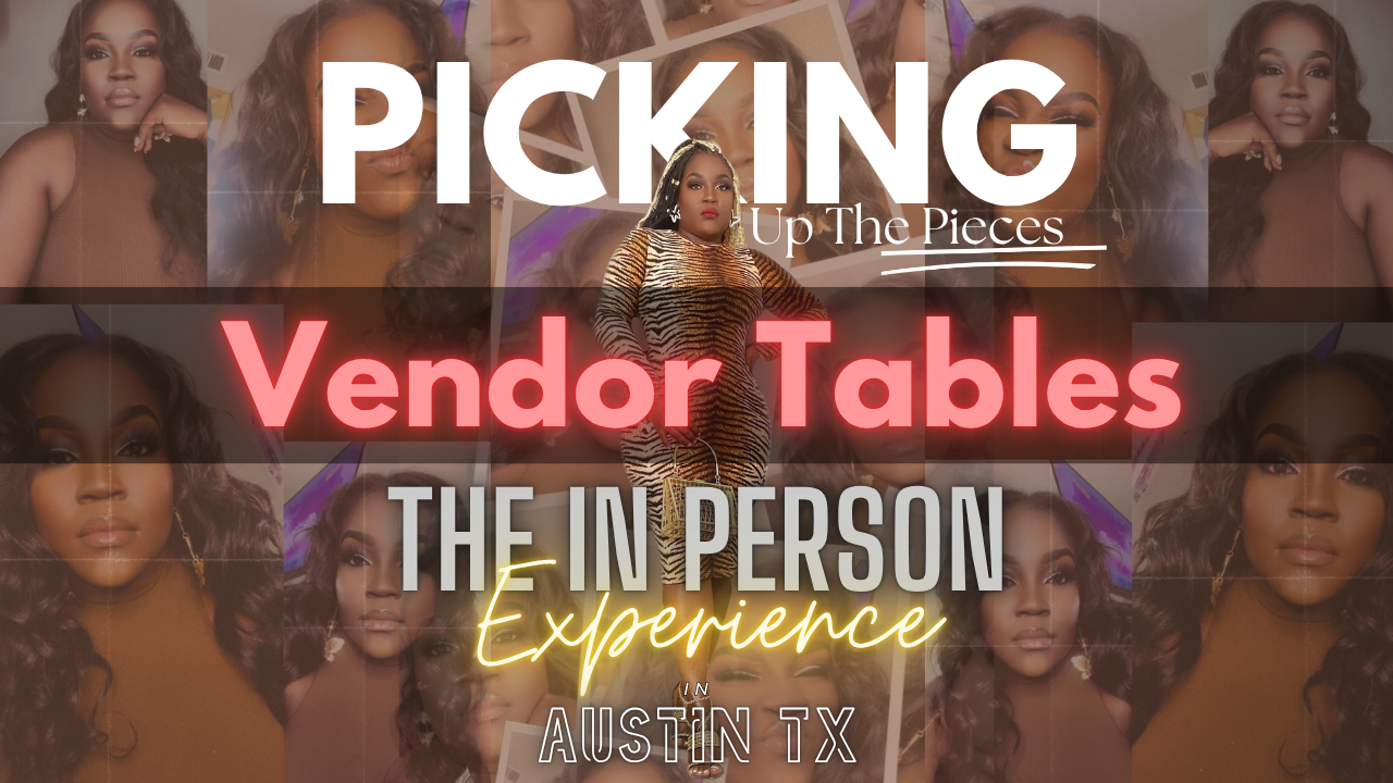 VENDOR TABLES (in person Event)